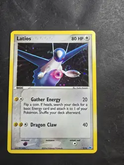 Latios 2/10 Pokemon EX Trainer Kit 1: Latias & Latios Common LP/MP FAT SWIRL - Image 4