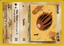 Swinub 57/64 Common Neo Revelation Pokemon Card Trading Card TCG - Image 5