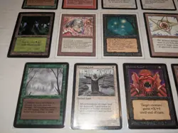 MTG Lot 19 OLD & VINTAGE Cards! ALPHA, BETA, Unlimited, Legends, Reserved List! - Image 3