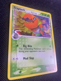 Pokemon Trapinch (Delta Species) 84/110 Holon Phantoms Reverse Holo 50 HP Card - Image 3