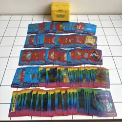 Pokemon Advanced Action Cards 2004 Panini completa 108/108 NM + Pokemon box - Image 1