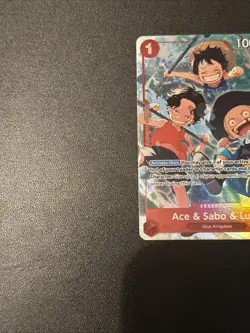 Ace & Sabo & Luffy (Alternate Art) OP13-007 Carrying On His Will Foil - Image 2