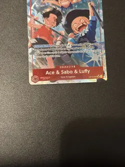 Ace & Sabo & Luffy (Alternate Art) OP13-007 Carrying On His Will Foil - Image 3