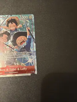 Ace & Sabo & Luffy (Alternate Art) OP13-007 Carrying On His Will Foil - Image 4
