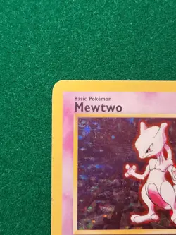 Pokemon TCG Mewtwo Base Set Unlimited 10/102 Holo 1999 WOTC - MP - Image 5