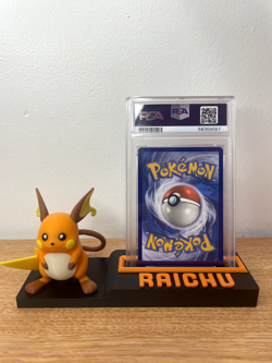 PSA/ACE Pokemon Card Display Stand – Raichu Graded Card Holder rare booster - Image 2