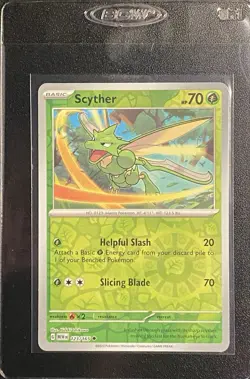 Scyther Reverse Holo Rare 123/165 Pokemon TCG Scarlet & Violet 151 Free Ship - Image 3