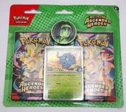 Lot 2X SEALED - Pokemon TCG Mega Evolution Ascended Heroes 2 Pack Blister ERIKA - Image 2