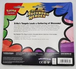 Lot 2X SEALED - Pokemon TCG Mega Evolution Ascended Heroes 2 Pack Blister ERIKA - Image 3