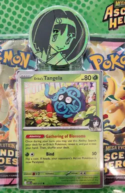 Lot 2X SEALED - Pokemon TCG Mega Evolution Ascended Heroes 2 Pack Blister ERIKA - Image 4