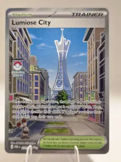 Lumiose City 111/088 Ultra Rare Perfect Order Pokemon w/ Pokemon Toploader 🌟🌟 - Image 1