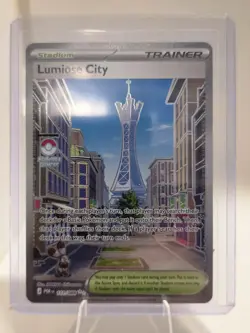 Lumiose City 111/088 Ultra Rare Perfect Order Pokemon w/ Pokemon Toploader 🌟🌟 - Image 3