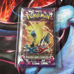 Pokemon TCG XY Phantom Forces Booster Pack (manetric art) FACTORY SEALED - Image 1