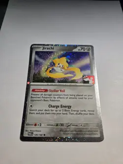 Pokemon TCG Jirachi Cosmo Holo Prize Pack 126/182 NM - SWIRL - Image 1