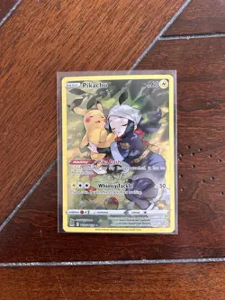 Pokemon TCG Lost Origin Pikachu TG05/TG30 Trainer Gallery Full Art Near Mint - Image 1