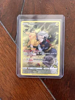 Pokemon TCG Lost Origin Pikachu TG05/TG30 Trainer Gallery Full Art Near Mint - Image 2