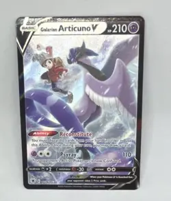 Pokemon Galarian Articuno V TG16/TG30 Astral Radiance Trainer Gallery Holo - Image 1