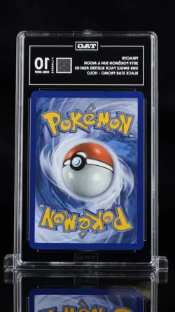 TAG 10 Pikachu SM183 Holo Black Star Promo Pokemon Sun & Moon 2019 GALAXY SWIRL - Image 3