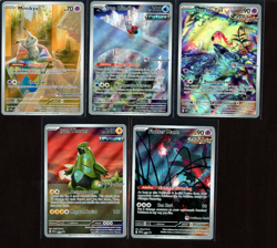 COMPLETE Scarlet Violet Pokemon Center ETB Stamped Promo Set Pikachu Charmander - Image 4