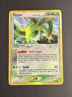 Pokemon TCG – Flygon (Delta Species) – 7/110 – EX Holon Phantoms (2006) - Image 1