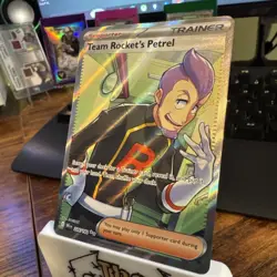Team Rocket’s Petrel Full Art 226/182 Pokemon Destined Rivals - 226/182 ENGLISH - Image 2