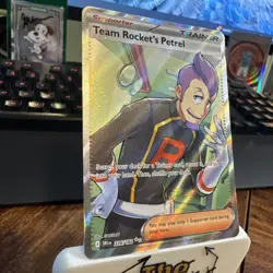 Team Rocket’s Petrel Full Art 226/182 Pokemon Destined Rivals - 226/182 ENGLISH - Image 3