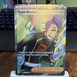 Team Rocket’s Petrel Full Art 226/182 Pokemon Destined Rivals - 226/182 ENGLISH - Image 4
