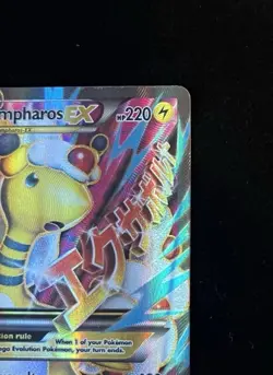 Pokemon TCG Mega M Ampharos EX Full Art 88/98 XY Ancient Origins LP - Image 3