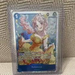 Bandai One Piece Card Game OP15 Foil Character Cards Enel Rebecca Lot 2 - Image 3