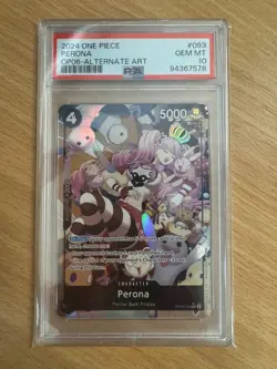 Perona (OP06-093 SR) PSA 10 (94367578) One Piece - Image 1