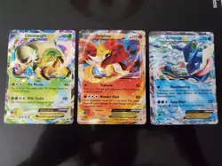 Chesnaught Delphox Greninja EX XY18 XY19 XY20 Pokemon TCG Black Star Promo Card - Image 1