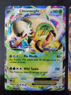Chesnaught Delphox Greninja EX XY18 XY19 XY20 Pokemon TCG Black Star Promo Card - Image 2