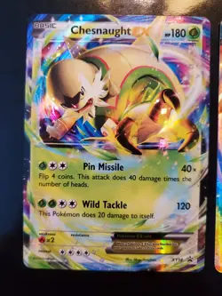 Chesnaught Delphox Greninja EX XY18 XY19 XY20 Pokemon TCG Black Star Promo Card - Image 5