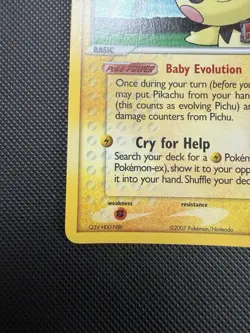 Pichu 21/108 EX Power Keepers Reverse Holo Pokemon Card NM- - Image 3