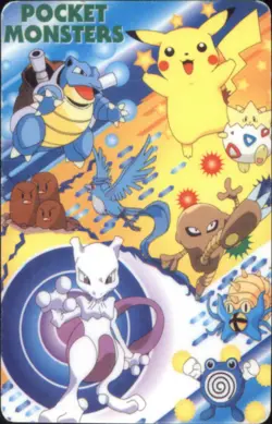 Vintage Pokemon Pocket Monsters Playing Cards King of Hearts Jigglypuff Pikachu - Image 2