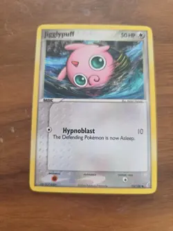 Jigglypuff 53/100 EX Crystal Guardians Common Pokemon Card 2006 - Image 1