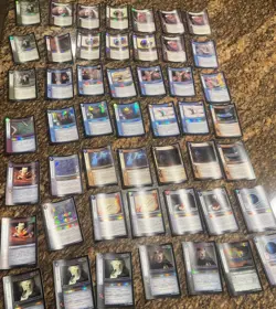 Lord of the Rings LOTR TCG Reflections Foil Cards All Foil Cards Lot Of 49 - Image 1