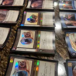 Lord of the Rings LOTR TCG Reflections Foil Cards All Foil Cards Lot Of 49 - Image 3