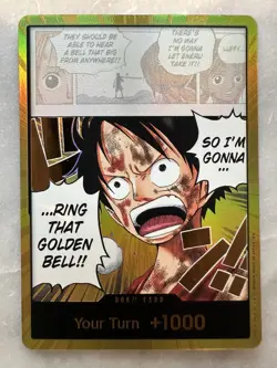 ONE PIECE - GOLD DON!! CARD - OP15 - ADVENTURE ON KAMIS ISLAND - MINT CONDITION - Image 1