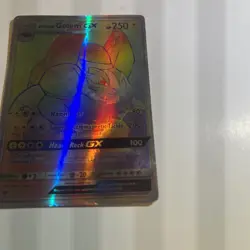 Pokemon card Alolan Golem GX (Secret) 113/111 Sm-Crimson Invasion Holo - Image 4