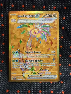 Alolan Exeggutor ex 248/191 Hyper Rare Surging Sparks Pokemon NM - Image 1