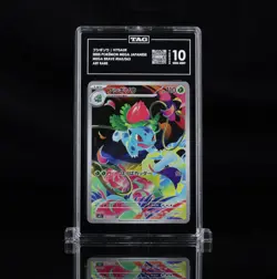Pokemon TAG 10 Ivysaur 065/063 M1l: Mega Brave Holo (Japanese) - Image 1
