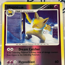 Hypno 19/106 Reverse Holo Rare Diamond & Pearl Great Encounters Card 2008 NM - Image 2
