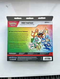 Pokemon First Partner Illustration Collection Series 1 Pack Box New Sealed Gen 1 - Image 2