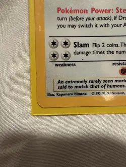 Pokemon Dragonite Holo Rare 4/62 Fossil English NM/MINT - Image 4