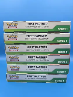 Pokemon - First Partner Illustration Collection Series 1 - Lot of 6 - Image 2