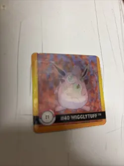 Vintage 1999 Artbox Pokemon Action Flipz - Premier Ed #21 Jigglypuff/Wigglytuff - Image 1