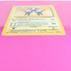 Pokemon Magneton 9/102 Base Set Unlimited Holo Rare HP - Image 4
