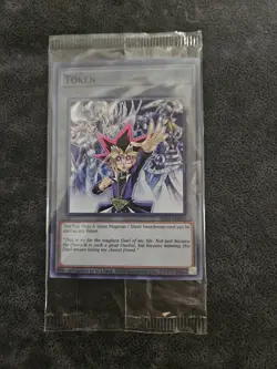 Yu-Gi-Oh! Yugi Muto & Silent Magician / Silent Swordsman TKN5-EN005 Anime Token - Image 1