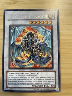 Iron Chain Dragon CSOC Yu-Gi-Oh NM CSOC-EN040 - Image 2